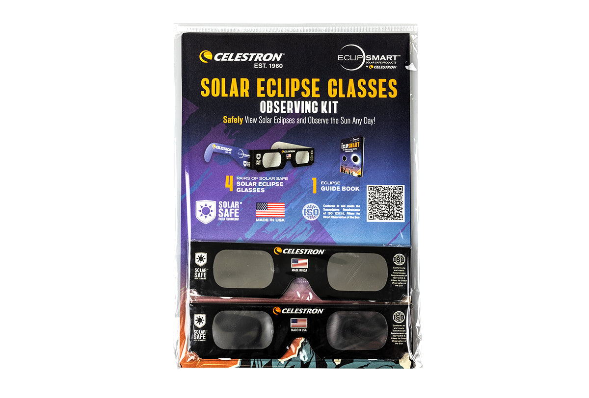 EclipSmart Solar Eclipse Glasses Observing Kit