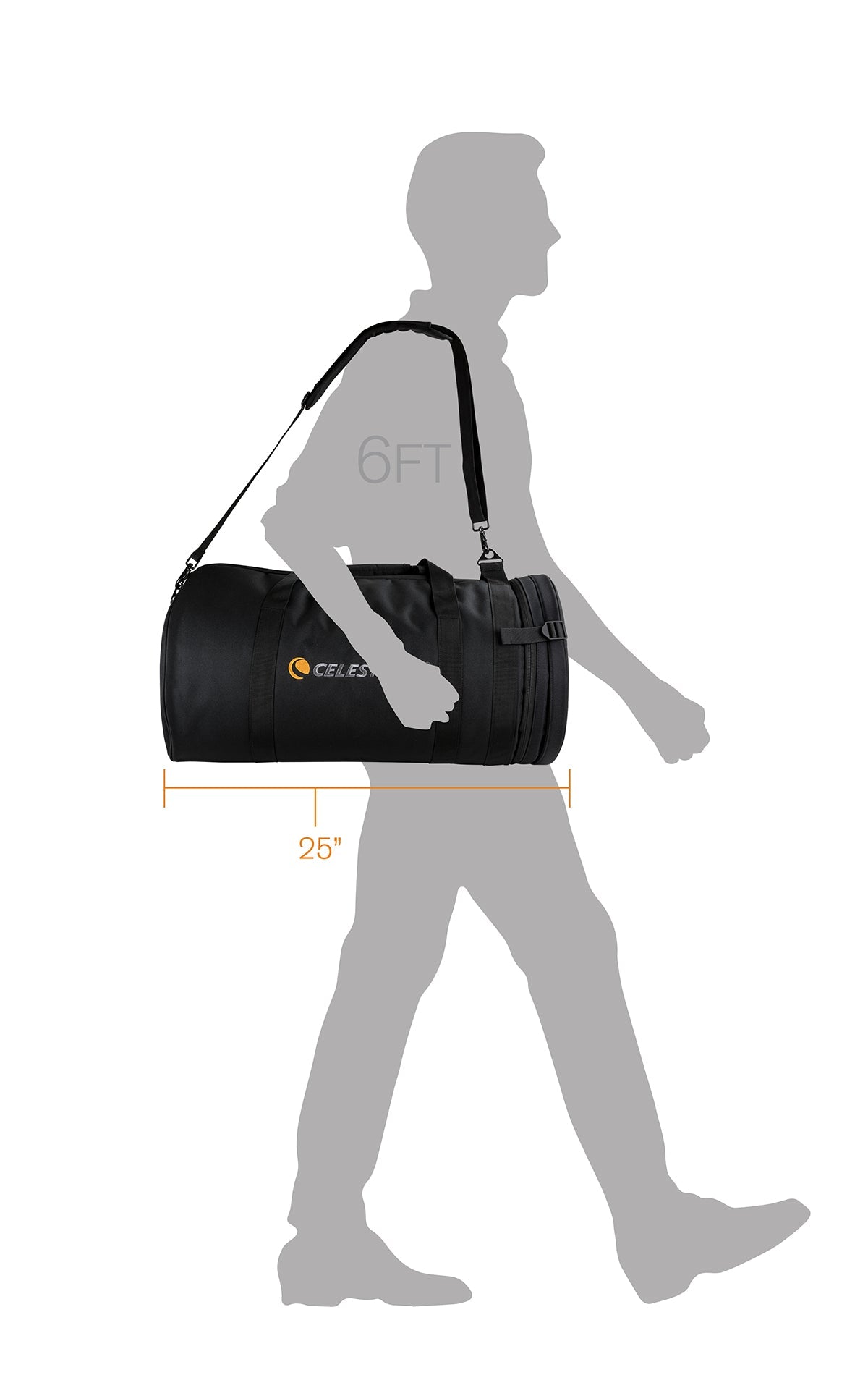 Padded Telescope Bag for 9.25" Optical Tubes