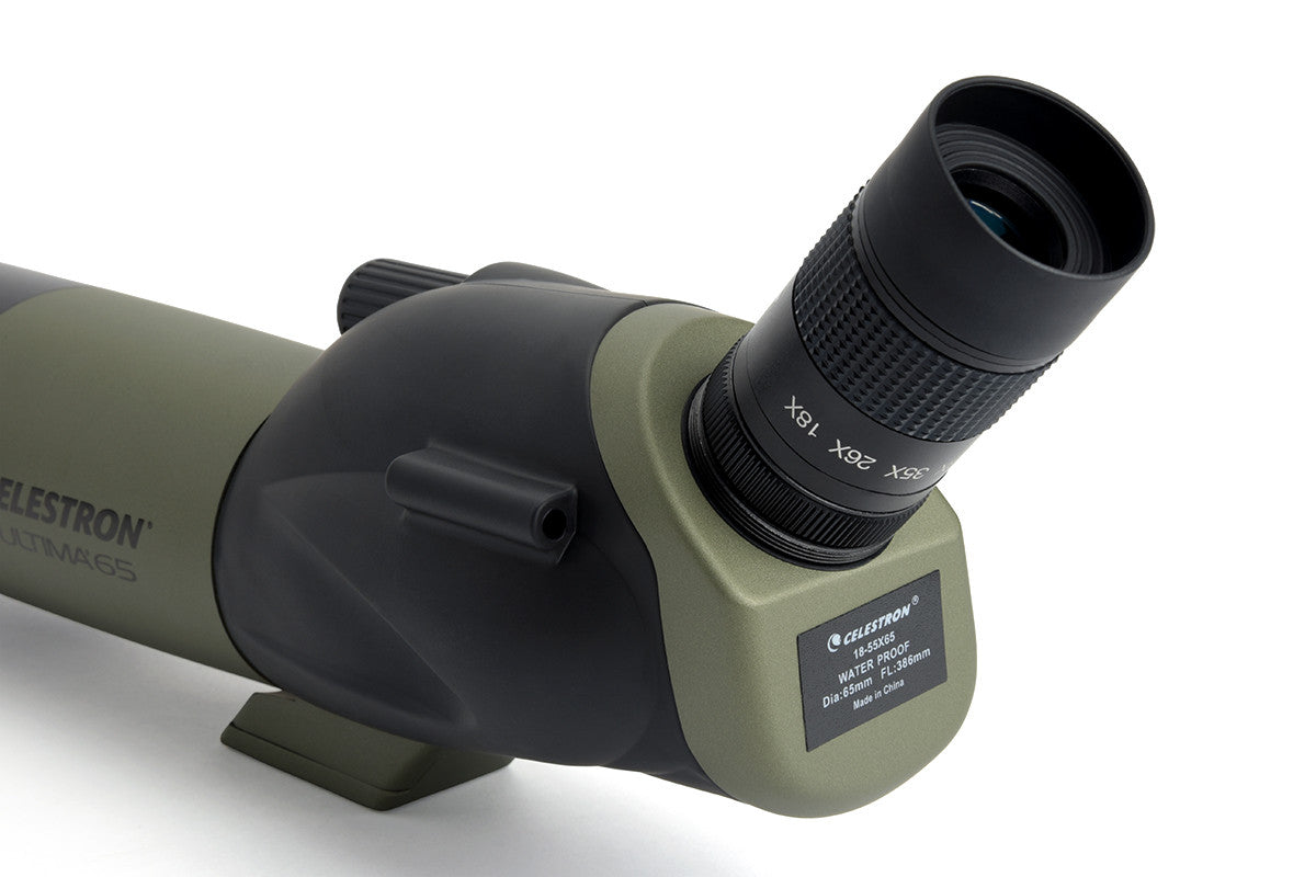 Ultima 18-55x65mm Angled Zoom Spotting Scope