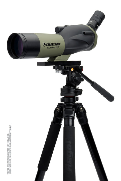 Ultima 18-55x65mm Angled Zoom Spotting Scope