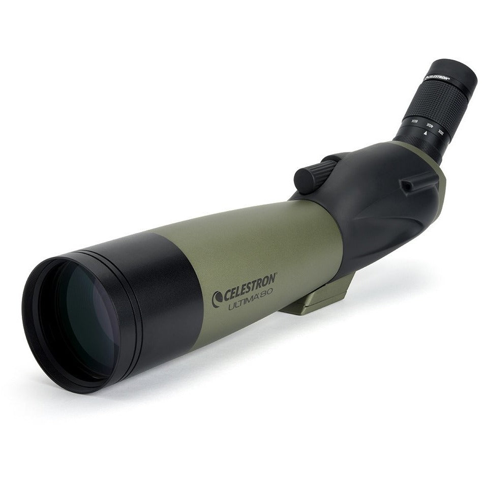 Ultima 20-60x80mm Angled Zoom Spotting Scope