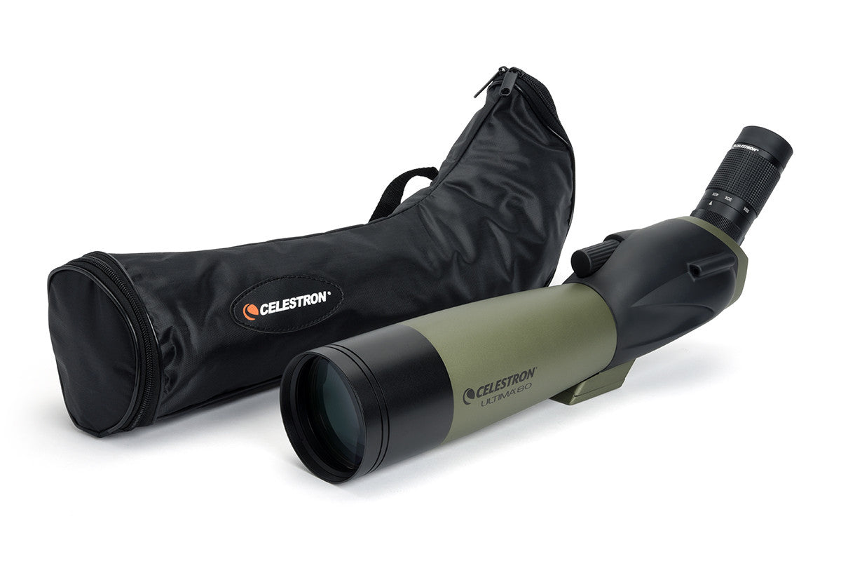 Ultima 20-60x80mm Angled Zoom Spotting Scope