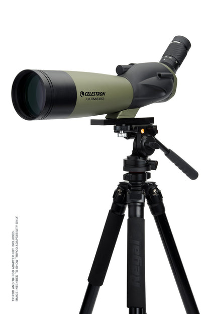 Ultima 20-60x80mm Angled Zoom Spotting Scope