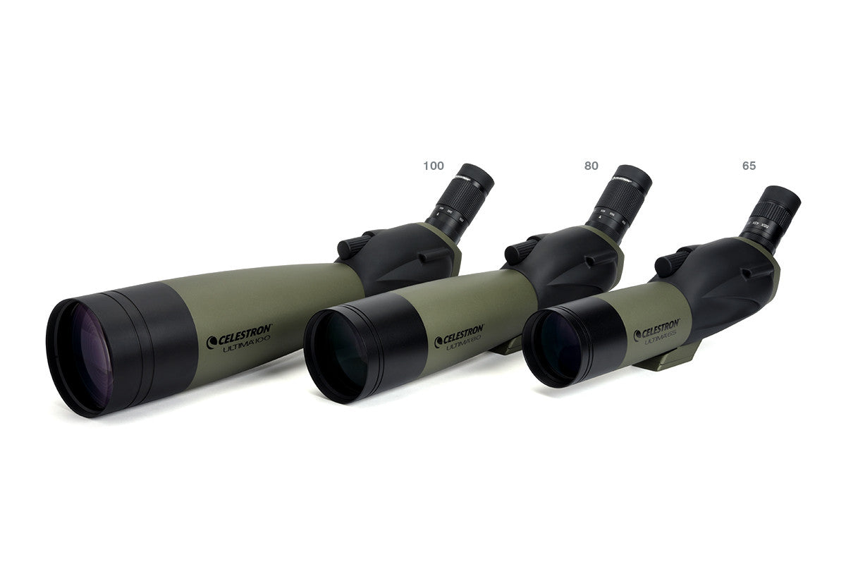 Ultima 22-66x100mm Angled Zoom Spotting Scope