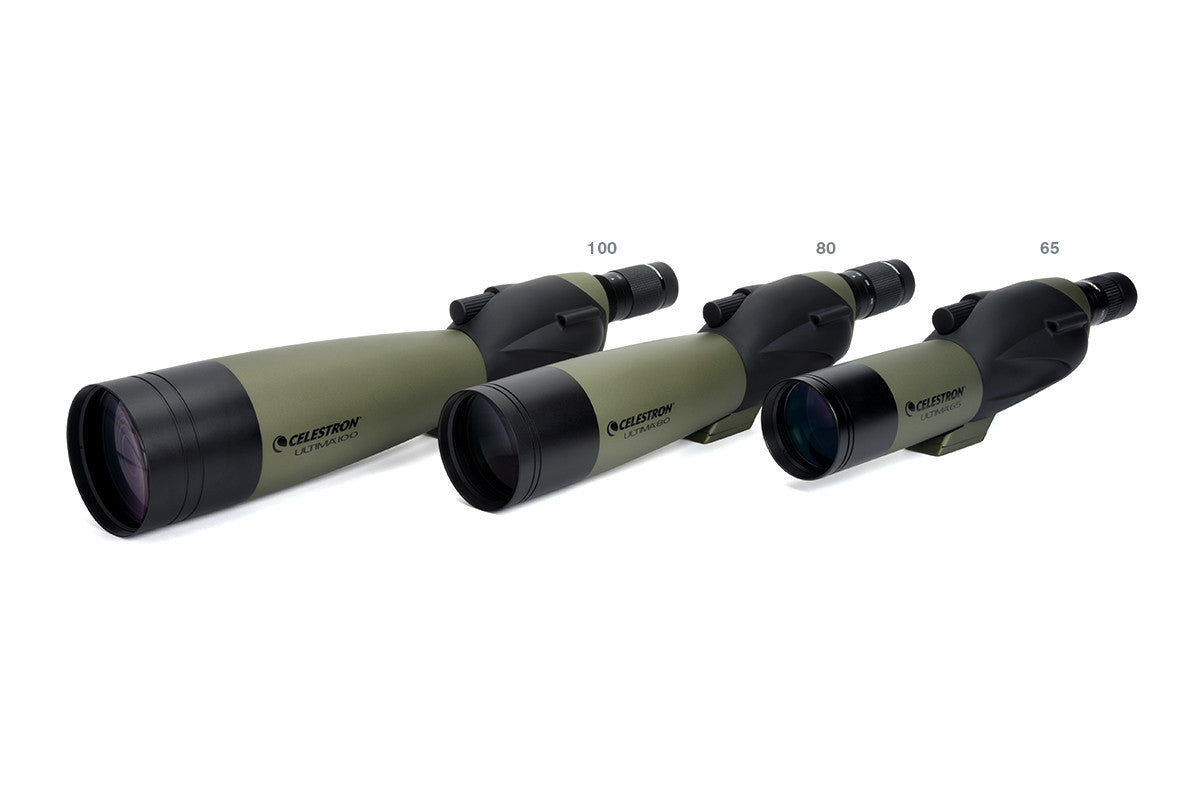 Ultima 20-60x80mm Straight Zoom Spotting Scope