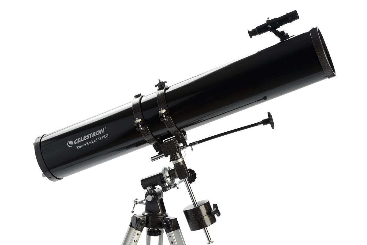PowerSeeker 114EQ with Motor Drive and Phone Adapter