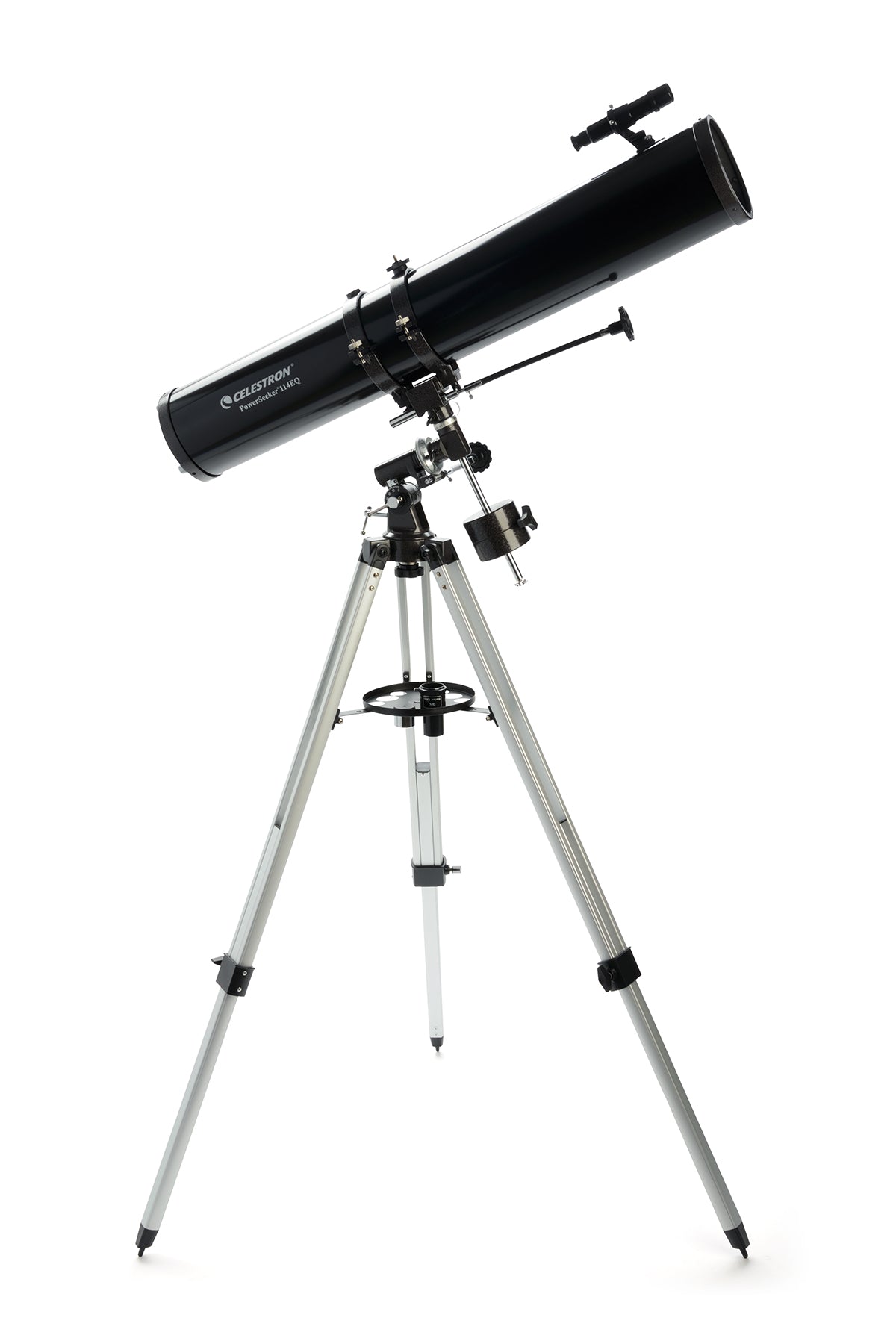 PowerSeeker 114EQ with Motor Drive and Phone Adapter