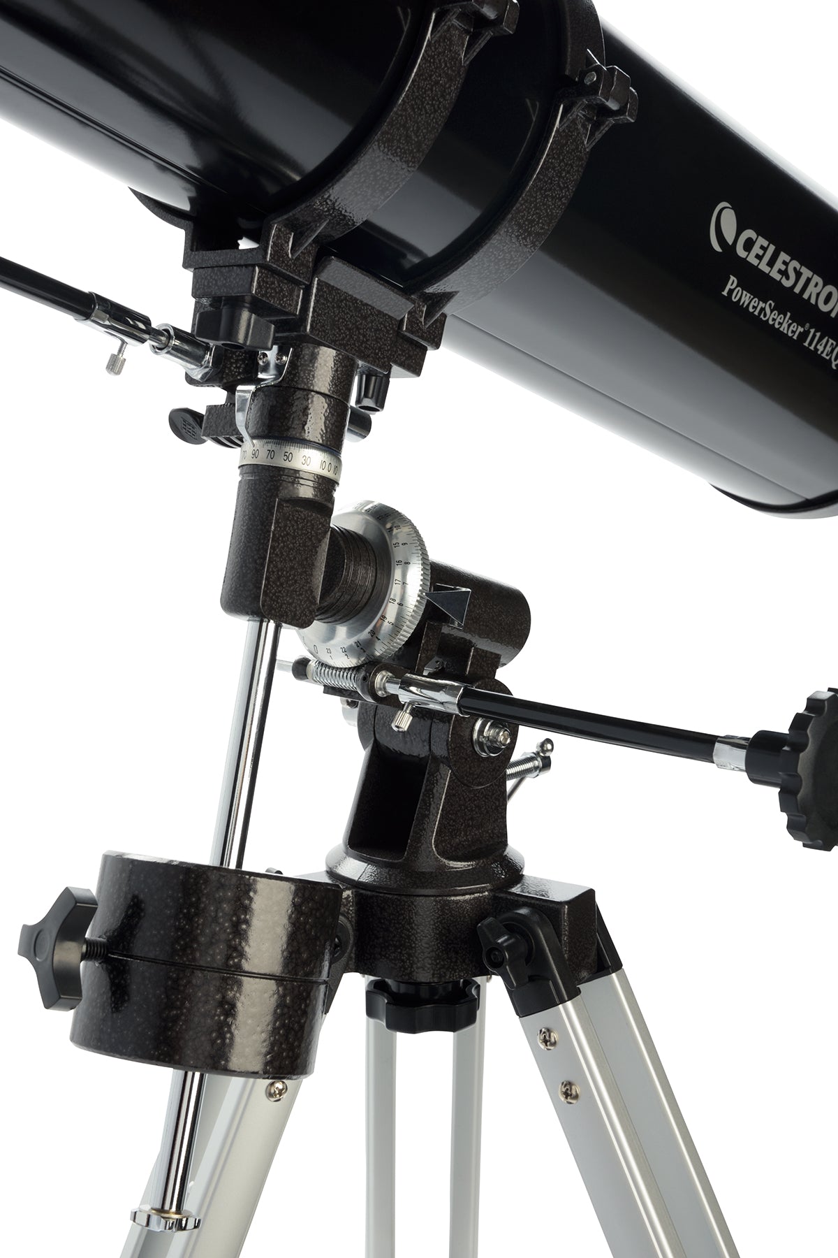 PowerSeeker 114EQ with Motor Drive and Phone Adapter