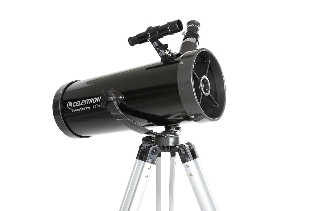 PowerSeeker 127AZ with Phone Adapter and Moon Filter