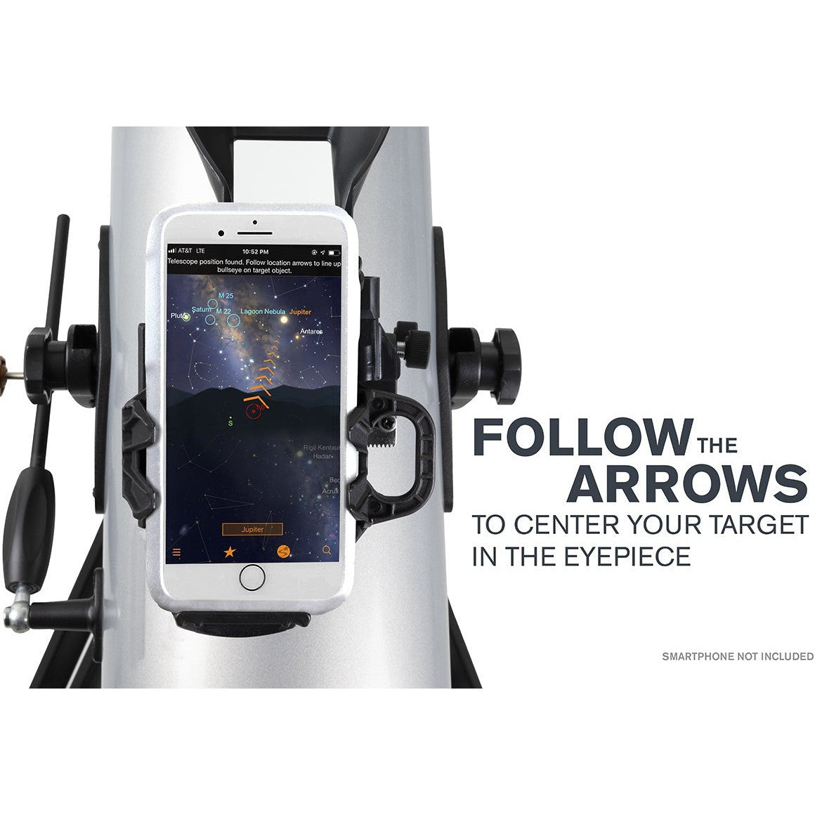 StarSense Explorer LT 114AZ Smartphone App-Enabled Newtonian Reflector Telescope