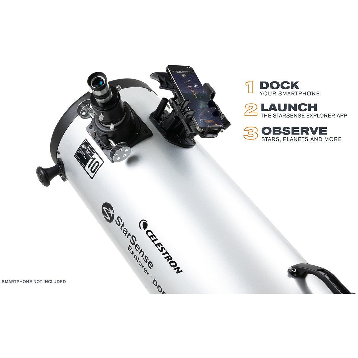 StarSense Explorer 10" Smartphone App-Enabled Dobsonian Telescope