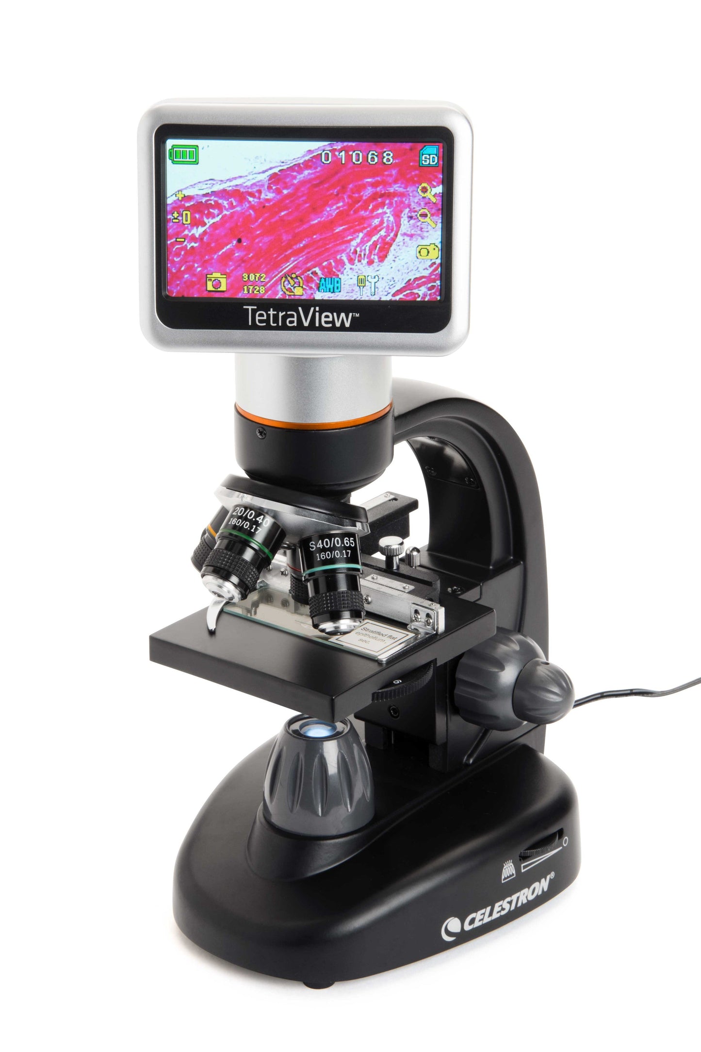 TetraView LCD Digital Microscope