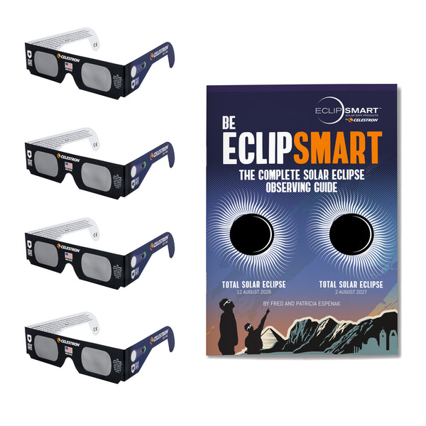 EclipSmart Solar Eclipse Glasses Observing Kit