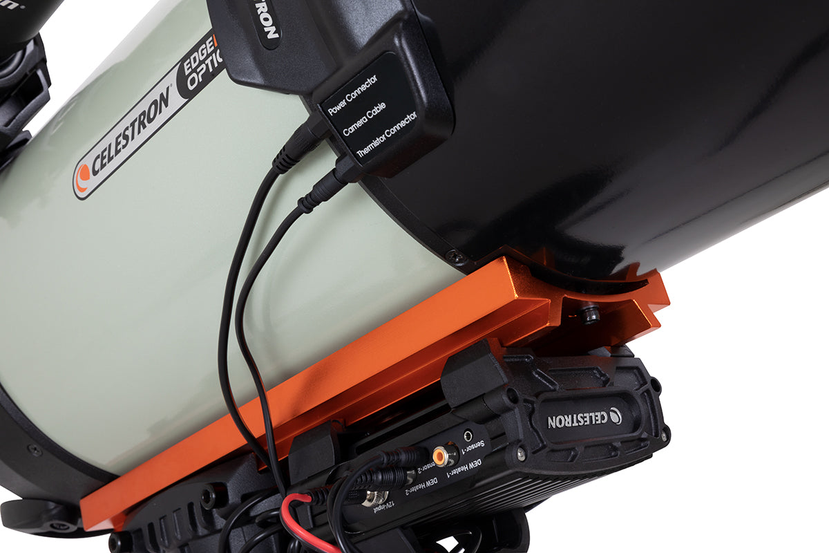 Aluminum Dew Shield with Cover Cap - 8"